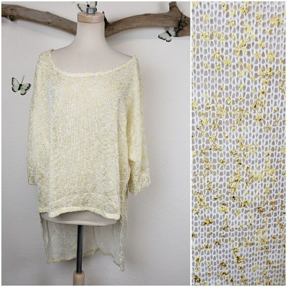 Hot Ginger  semi sheer mesh tunic  XL - Picture 1 of 7
